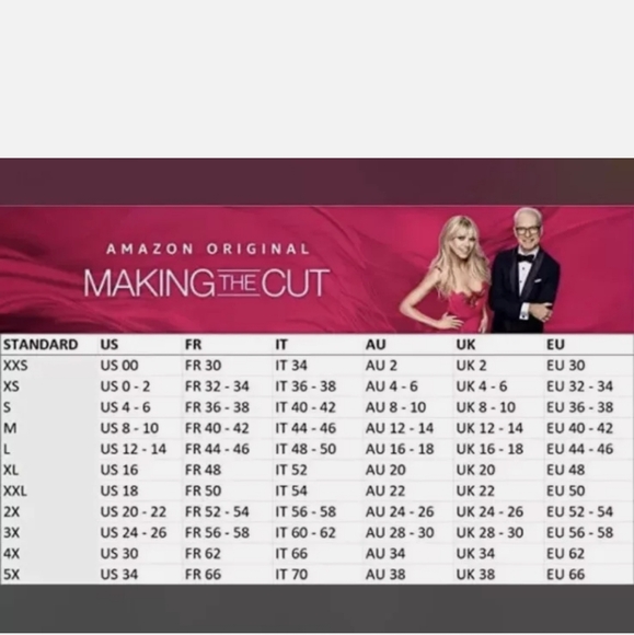 Making the Cut Season 3 Jacquard Metallic Coat with sash/scarf - Picture 10 of 10